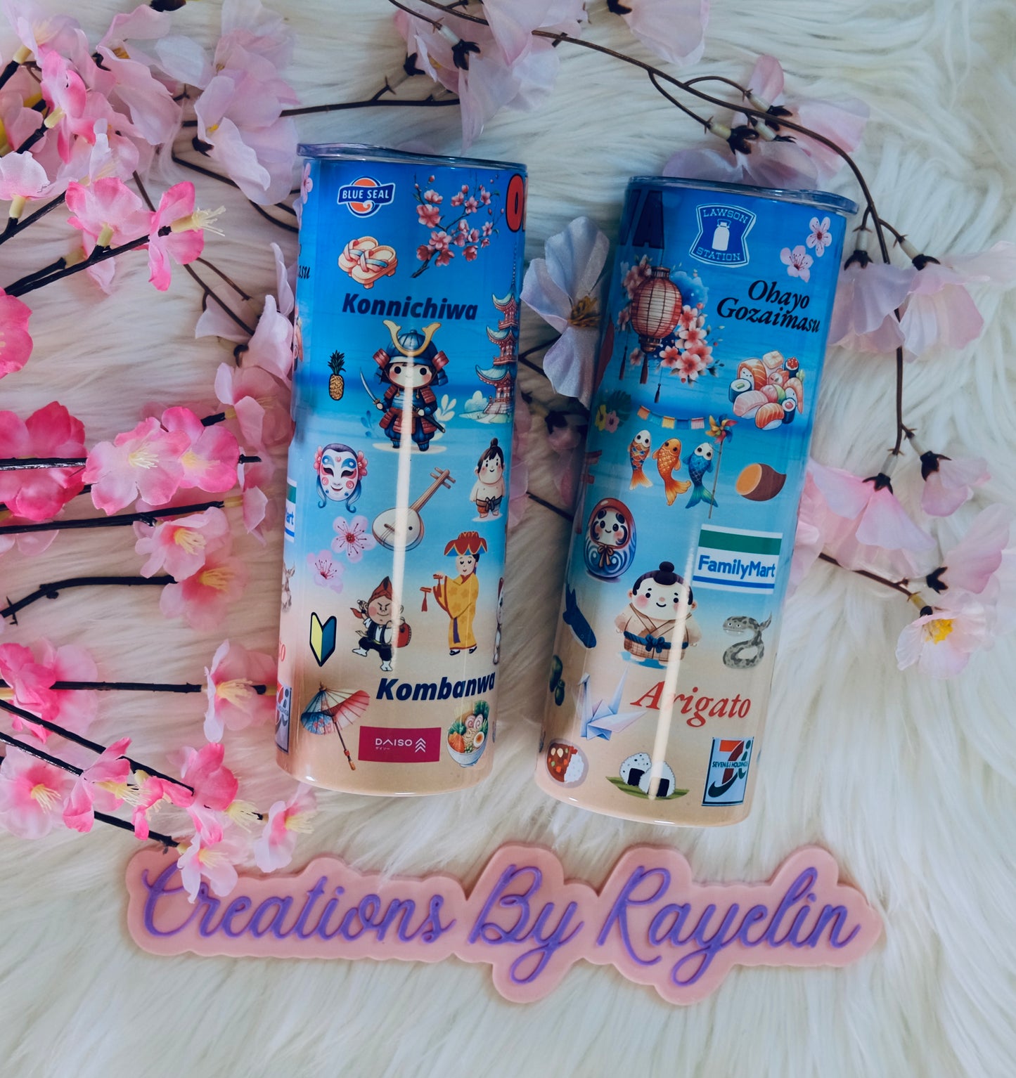 Okinawa Inspired 20 oz Skinny Tumbler