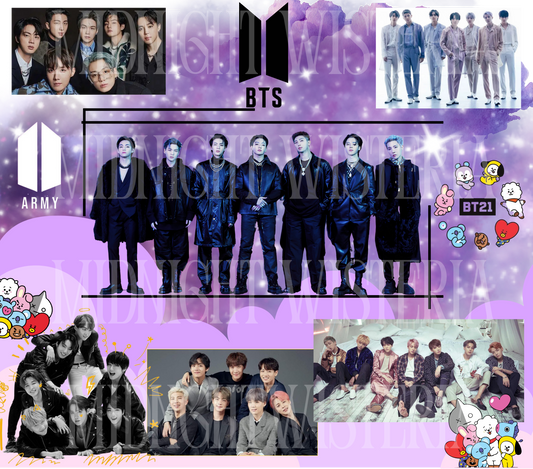 K-Pop  Inspired 20 oz Skinny Tumbler