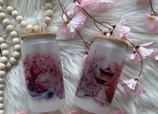 Personalize 16 oz Glass Can